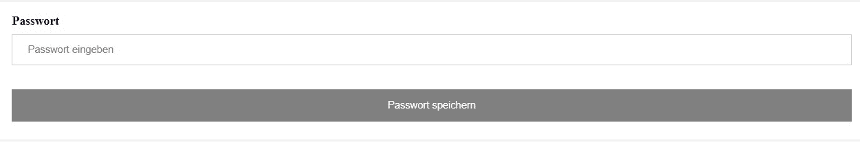 Passwortfeld auf länge testen